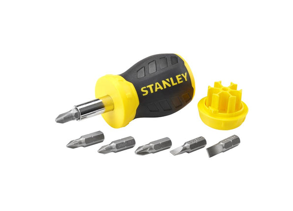 Afbeelding STANLEY multibit stubby schroevendraaier 0-66-357