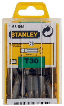 STANLEY 1/4" BITS TORX T30