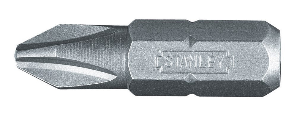 STANLEY 1/4" BITS PHILLIPS NR1