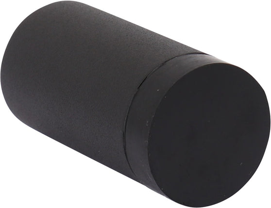 Deurstopper voor wandmontage rvs zwart Oxloc