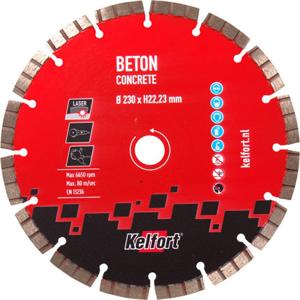 Diamantzaagblad beton Kelfort