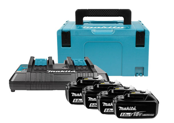 Afbeelding Makita startset dc18rd/4xbl1850b 197626-8