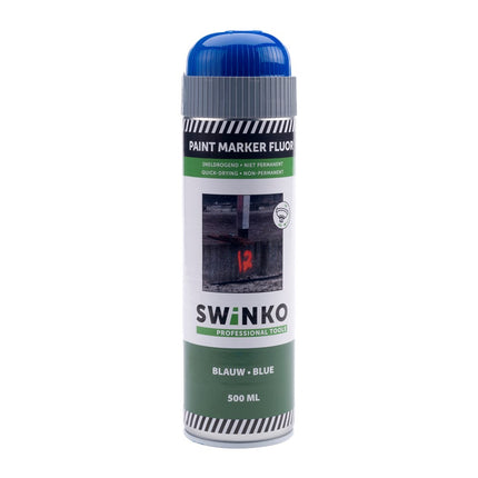 SWINKO PAINTMARKER BLAUW FLUO