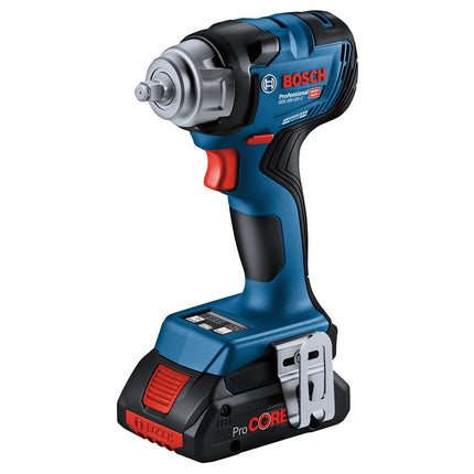 Bosch GDS 18V-320 HC SLAGMOERAANZETTER 2XPC 4,0AH + GAL18V-40 L-B