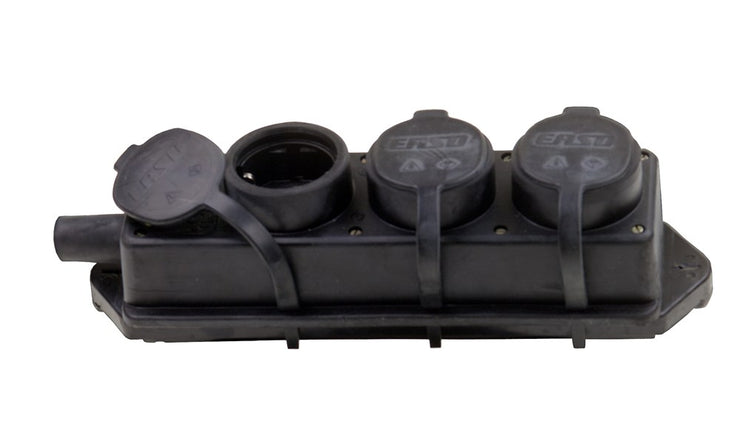 Afbeelding Connectra contactblok volrubber 3-voudig