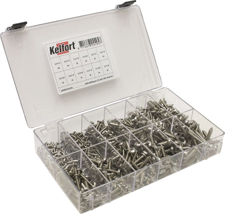 Assortimentsdoosje plaatschroef Kelfort