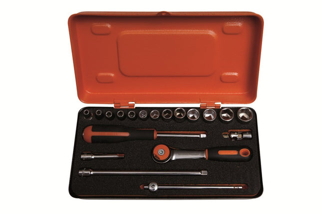 Afbeelding BAHCO dopsleutelset 1/4" 6719MHR