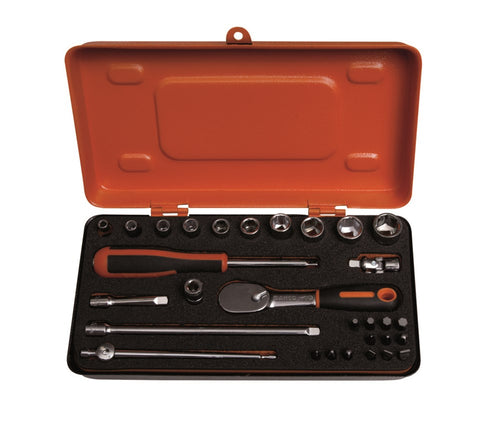 BAHCO DOPPENSET MET BITS 1/4 29D