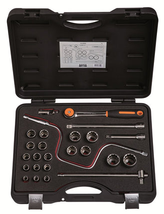 Afbeelding BAHCO dopsleutelset 1/2" 7819DRN