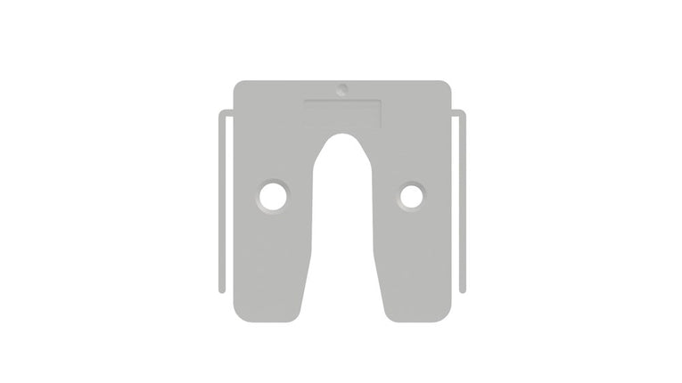 GB UITVULPLAATJE TRANSPARANT 1 KS 50X50