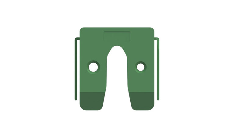 GB UITVULPLAATJE GROEN MET STELPOOTJES 10 KS 50X50