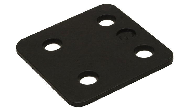 GB DRUKPLAAT ZONDER SLEUF ZWART 3 KS 70X70