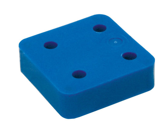 GB DRUKPLAAT ZONDER SLEUF BLAUW 20 KS 70X70