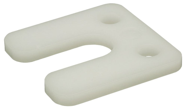 GB DRUKPLAAT MET SLEUF TRANSPARANT 6 KS 70X70