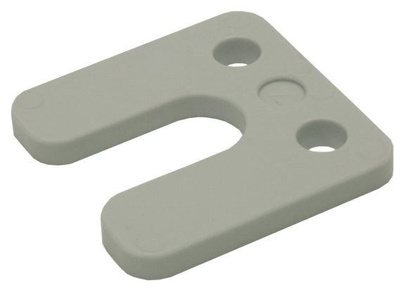 GB DRUKPLAAT MET SLEUF GRIJS 7 KS 70X70