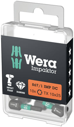 WERA BIT 867/1 IMP DC TX10X25 76280