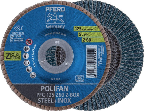 PFERD POLIFAN PFC 125 Z60 START STEELOX