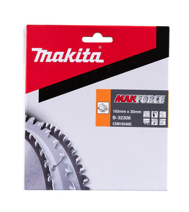 Afbeelding Makita zaagb hout 165x30x40t 20g B-32306