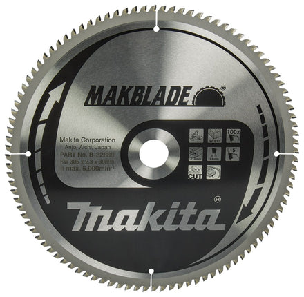 Afbeelding Makita zaagb hout 305x30x2,3 100t 5g B-32889