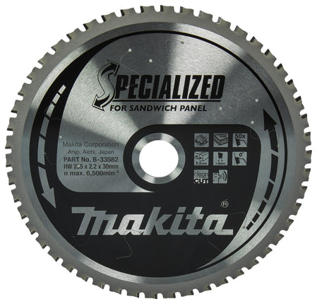 Afbeelding Makita zaagb sandw 235x30x2,2 50t 0g B-33582