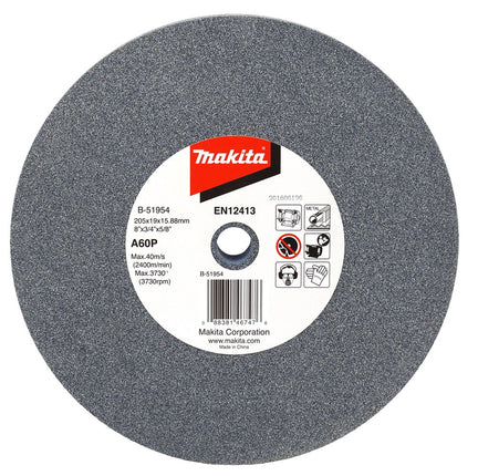 Afbeelding Makita slijpst. 205x19x15,88mm a60p B-51954