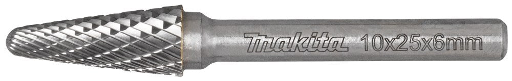 Afbeelding Makita carbide frees 10x25mm s=6 met. B-52819