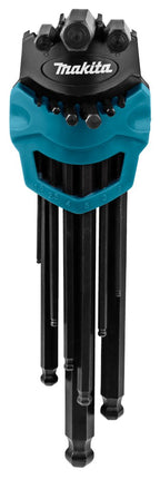Afbeelding Makita inbussleutelset 9-dlg B-65894
