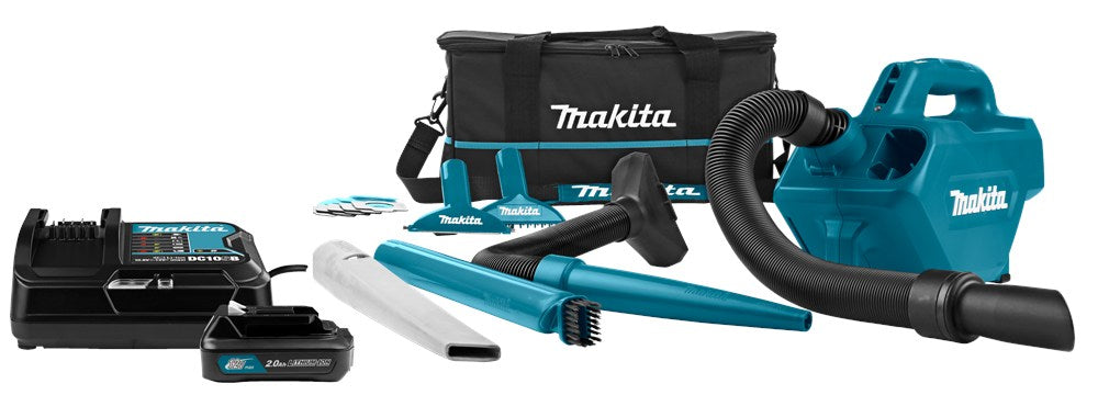 Afbeelding Makita 12 v max auto stofzuiger CL121DSA