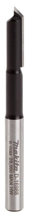 Afbeelding Makita boorfrees hm 6mm s6 alum. D-16988