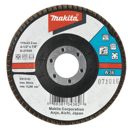 Afbeelding Makita lamellenschuursch. 115x22 k36 D-27028