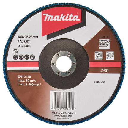 Afbeelding Makita lamellensch. 180x22mm z60 10st D-63834-10