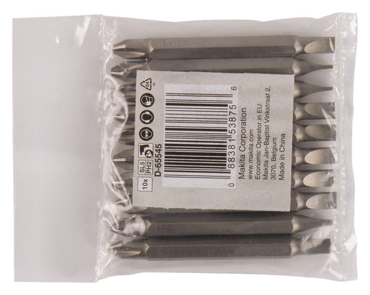 Afbeelding Makita dub.bit ph2-sl5 65mm navul 10s D-65545