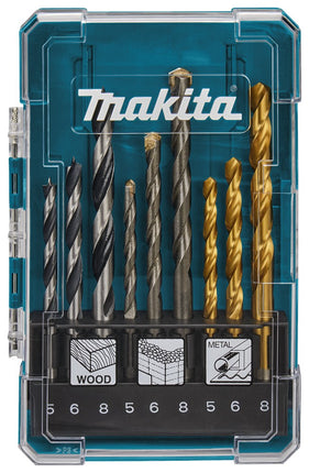 Afbeelding Makita borenset steen/hout/hss 9-dlg D-71962