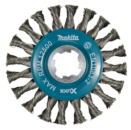 Afbeelding Makita wielborstel x-lock 115mm D-73405