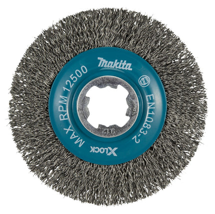 Afbeelding Makita wielborstel x-lock 115mm D-73427