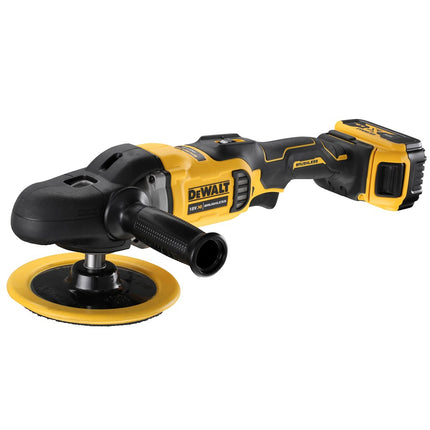 DeWALT 18v xr brushless haakse polijstmachine 125-180mm 2x 5.0ah DCM849P2