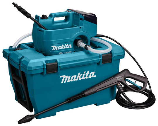 Afbeelding Makita lxt 2x18 v hogedrukreiniger 80bar DHW080ZK