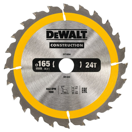 DeWALT Cirkelzaagblad DT1934