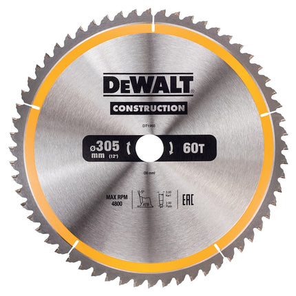 DeWALT Cirkelzaagblad DT1960