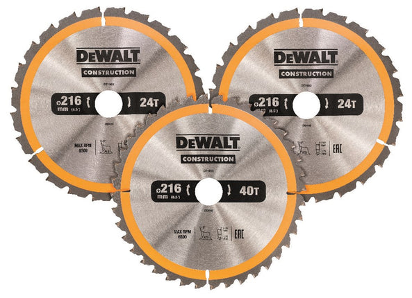 DeWALT Cirkelzaagbladset DT1962