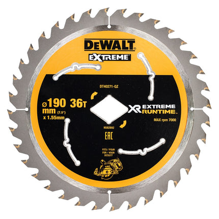 DeWALT Cirkelzaagblad HM DT40271