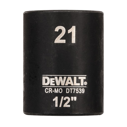 DeWALT Slagdopsleutel 1/2" Metrisch DT7539