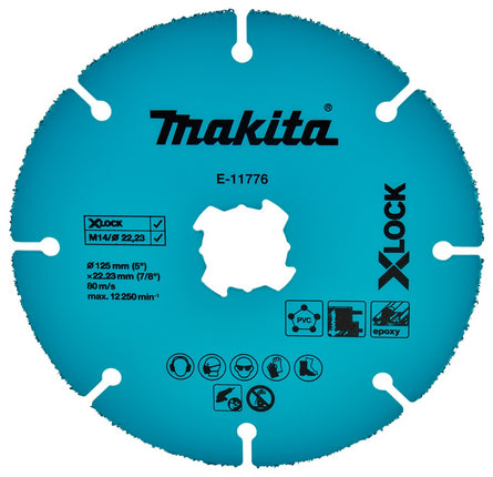 Afbeelding Makita diamantschijf 125mm x-lock tcg E-11776