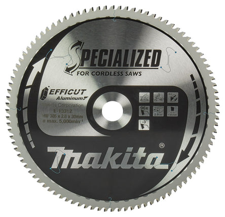 Afbeelding Makita efficut zaagb 305x30 96t alu E-13312