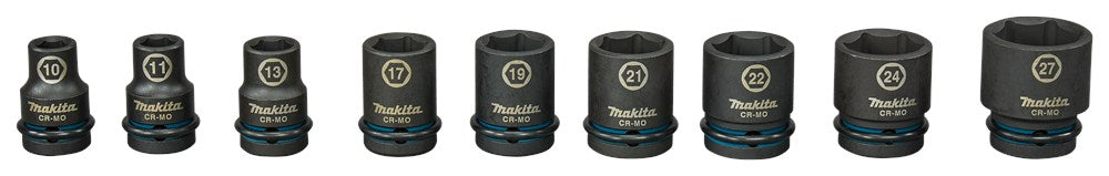 Afbeelding Makita krachtdopset impbl 1/2 9-dlg E-16617
