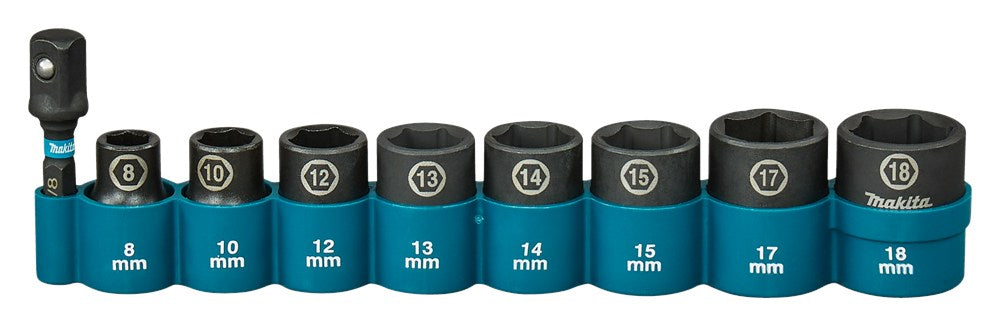 Afbeelding Makita krachtdopset impbl 3/8 9-dlg E-16639
