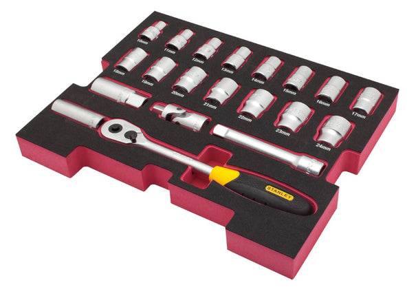 STANLEY FATMAX PRO-STACK INSERT DOPPENSET 1/2??- 20-DELIG