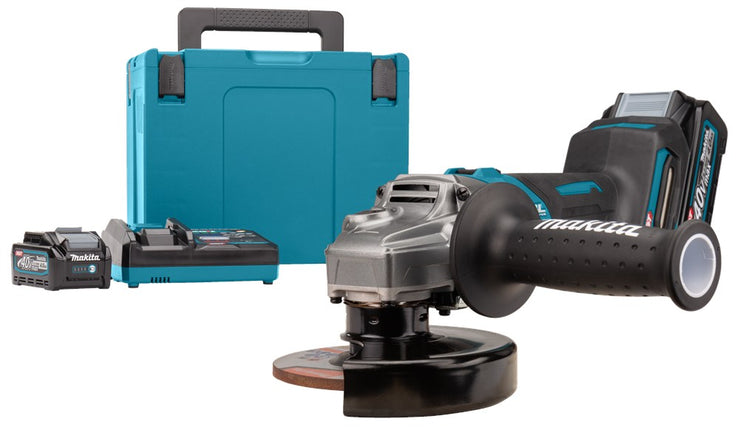 Afbeelding Makita 40 v max haakse slijper 125 mm GA005GM201