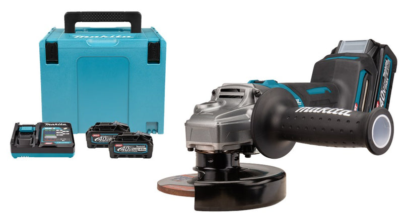 Afbeelding Makita 40 v max haakse slijper 125 mm GA008GM201