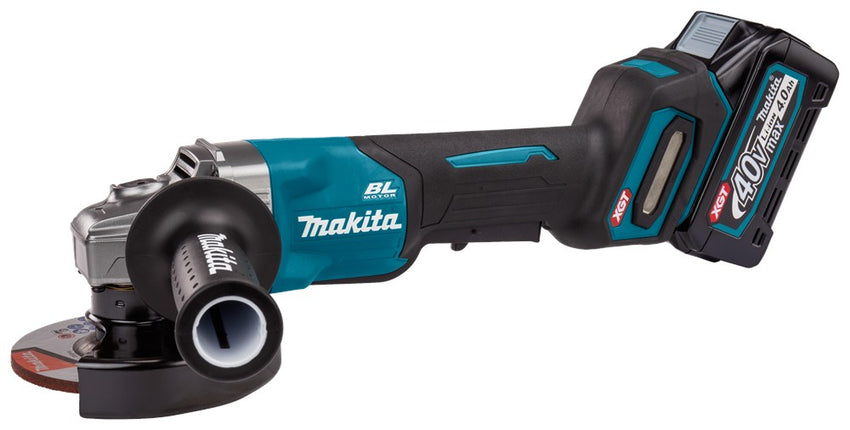 Afbeelding Makita 40 v max haakse slijper 125 mm GA016GM201